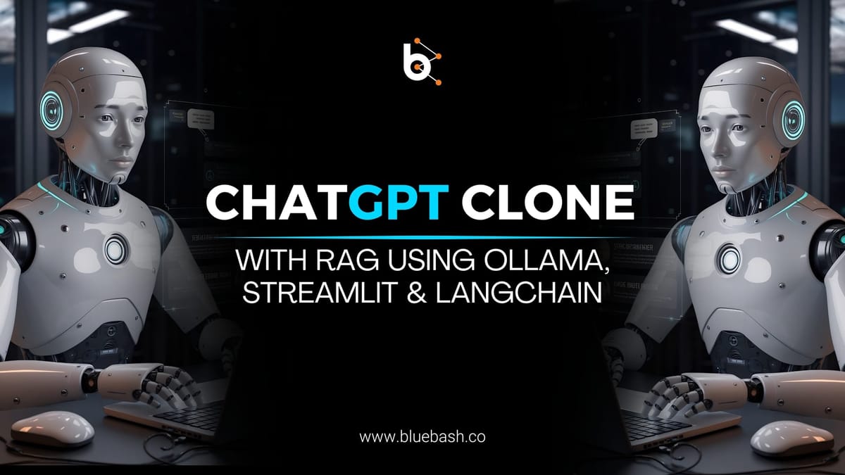 ChatGPT Clone: A Conversational AI using Ollama, Streamlit, and LangChain (RAG)